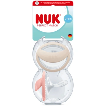 NUK Perfect Match silikona māneklis 0-6 mēn. N2
