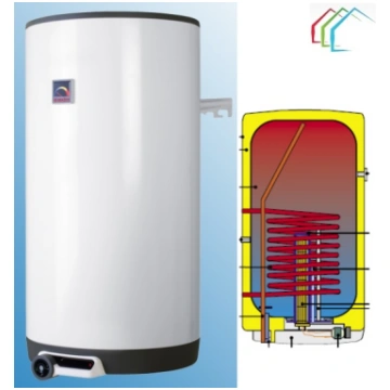 Kombinēts boileris 100L 1m2 24kW vertikāls DRAŽICE