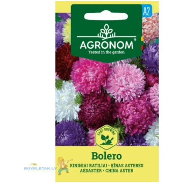 Sēklas asteres ķīnas Bolero Mix 0.4g 34552