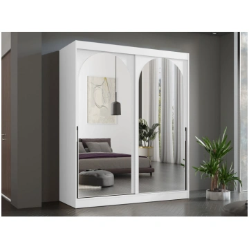Skapis MODIN 180 cm (Balts) | www