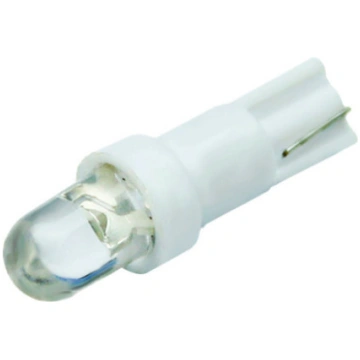T5 Balta 1 diožu LED auto spuldze 12V auto paneļa 