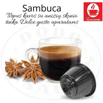 Caffe Bonini – Sambuca – Anīsa kafijas dzērienu ka