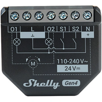 2-channel smart switch with energy measurement She