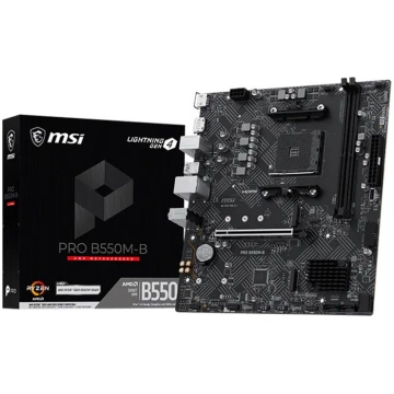 MSI Mainboard PRO B550M-B - Micro ATX - Socket AM4