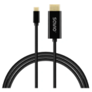 Kabelis SAVIO USB-C TO HDMI 2m, 4K CL-191