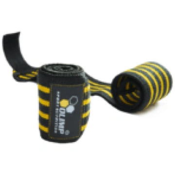 Saites Wrist Wraps - Melna/dzeltena Olimp labs