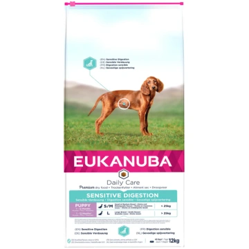 Eukanuba sausā barība suņiem puppy all sensitive d