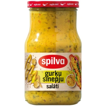 Gurķu sinepju salāti SPILVA, 870g (450-27273)