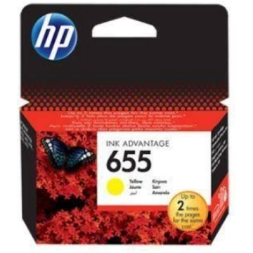 CZ112AE#BHK Toneris Ink HP 655 yellow