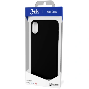 OnePlus 12 3MK Matt Case Cover, Black | Matēts Tel