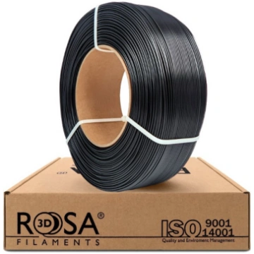 Filaments PLA melns 1.75mm 1kg refill Rosa3D ( PLA