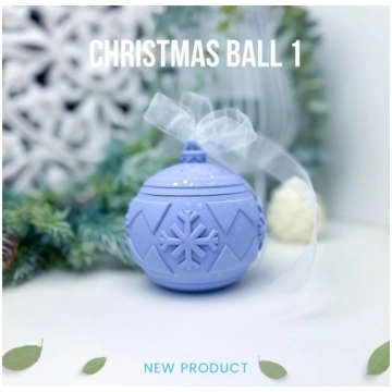 SILIKONA LIEŠANAS FORMA | CHRISTMAS BALL 1