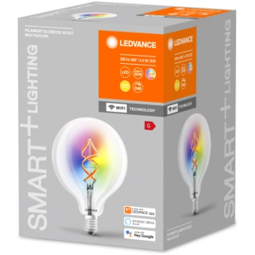 Viedā spuldze Ledvance LED, E27, balta krās., E27,