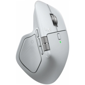 MOUSE USB WRL MX MASTER 4/WH/SILVER 910-007576 LOG