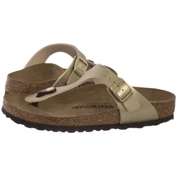 Birkenstock Gizeh BS Gold 1016109 (BK307-c) apavi