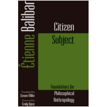 Citizen Subject Étienne Balibar