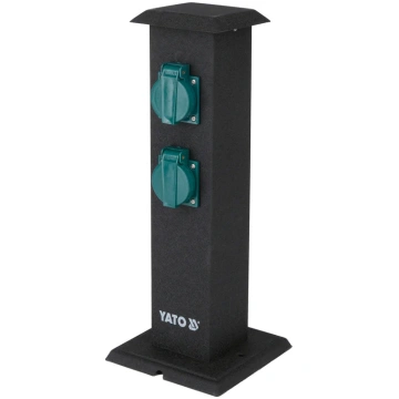 Outdoor socket in a metal box | IP44 | 4 X 230V (Y
