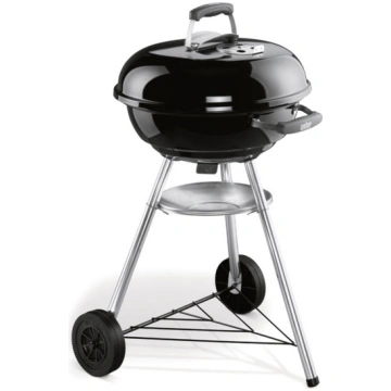 Grils Weber Compact kettle, melna krās., 47 cm