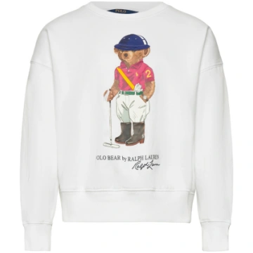 Ralph Lauren Kids - Polo Bear Fleece Boxy Sweatshi