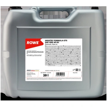 ROWE FORMULA GTS SAE 10W-40 HC 20L 20093-0200