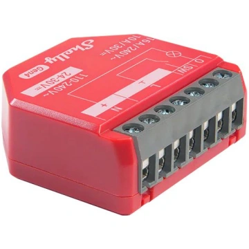 Shelly 1PM Gen4 daudzprotokolu (Wi-Fi+ Bluetooth /
