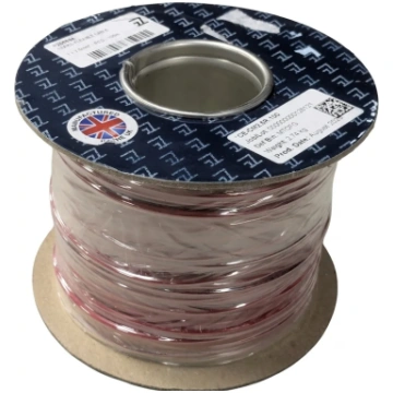 Vads 2.5mm2 alvots varš - sarkans - PVC apvalks - 