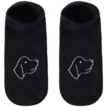 Unisex zeķes "Black Beagle" BE SNAZZY