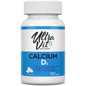 ULTRAVIT Calcium&Vitamin D3 tabletes N90