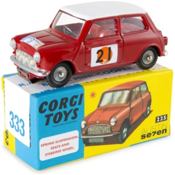 Corgi Mini Cooper S RAC Rally CORGI Reissue 1/42 B