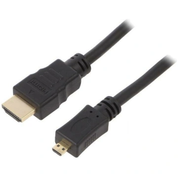 Cable; HDMI plug,micro HDMI plug; PVC; HDMI 2.0; 4