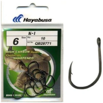 Āķi HAYABUSA HOOKS MODEL K1 - NGT Top izvēle