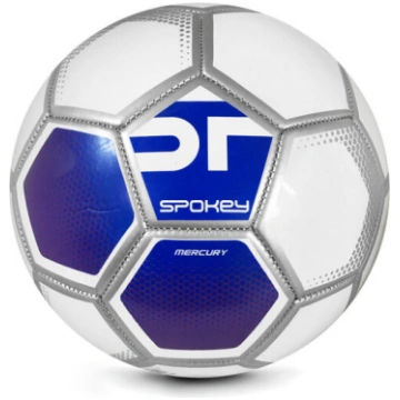 Futbola bumba Spokey Mercury, 5. izmērs, balta/zil