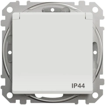 Schneider Electric Sedna Design Socket Ip44 White 