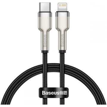 CABLE LIGHTNING TO USB-C 0.25M/BLACK CATLJK-01 BAS
