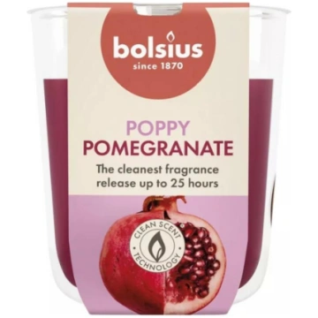 Bolsius Aromātiska svece stikla glāzē 37930315 Gra
