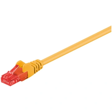 Goobay CAT 6 Pārejas kabelis U/UTP 0.5 m Dzeltena