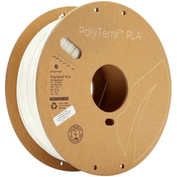 Cotton White POLYMAKER POLYTERRA PLA 1.75mm/1KG