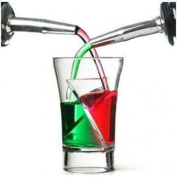 Virpotas brilles - twister shots 5 gab. PREZENTĒ