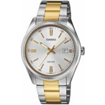 CASIO MTP-1302PSG-7AVEF Silver/ Gold Pulkstenis MT