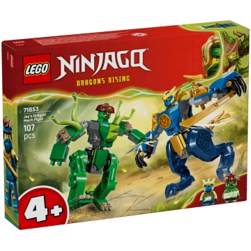71853 LEGO® Ninjago Jay pūķa robota cīņa, 4+ gadi,