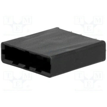 Fuse holder; 19mm; 30A; THT; Leads: for PCB; 80V |