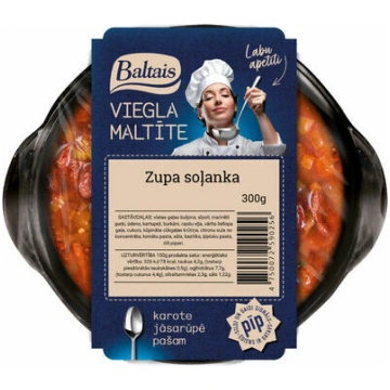 Soļanka 300g, Baltais