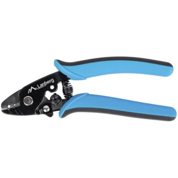 Fiber optic cable stripper tri-hole