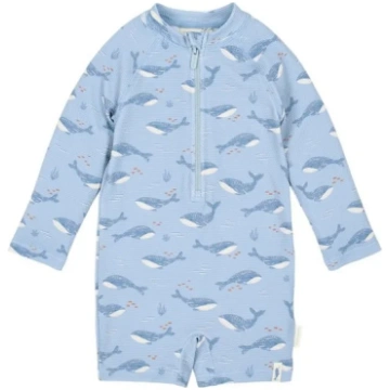 Little Dutch Swimsuit long sleeve ´Ocean Splash´ 8