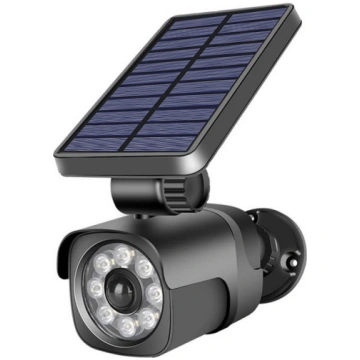 Saules LED lampa ar sensoru un kameras imitāciju F