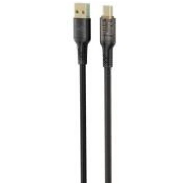 Tellur Data Cable USB to Type-C 3A 100cm Black 188