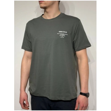 Lielo izmēru t-krekls vīriešiem - Haki / 5XL