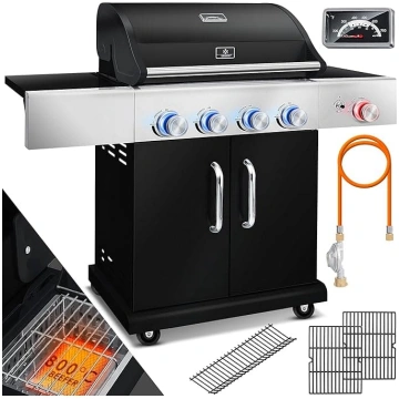 KESSER® Master BBQ gāzes grils ar 800 °C infrasark