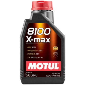 Motul 8100 X-max 0W40 1L API SN/CF ACEA A3/B4 1045