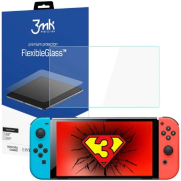 3MK Flexible Glass 7H do Nintendo Switch Oled | 59